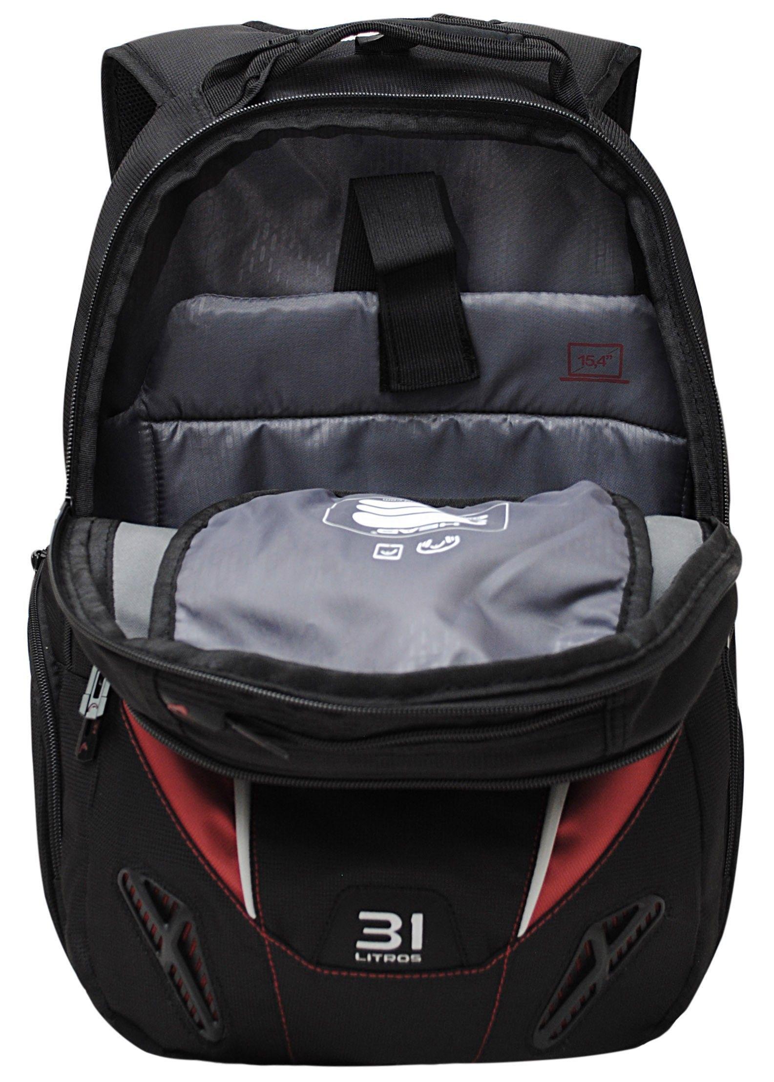 Mochila Discovery Negro Head   -2