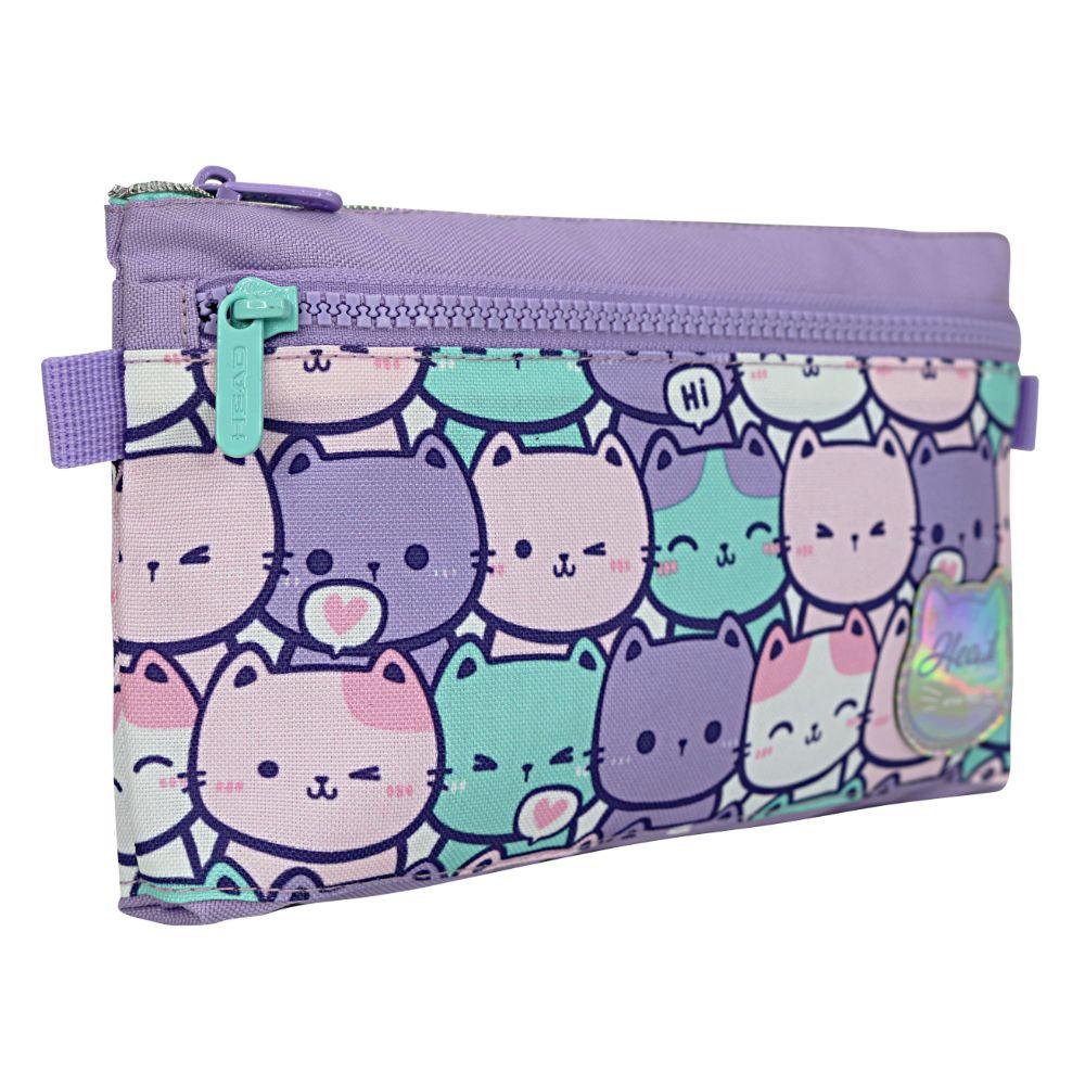 Estuche Class Gatos Pastel Head-0