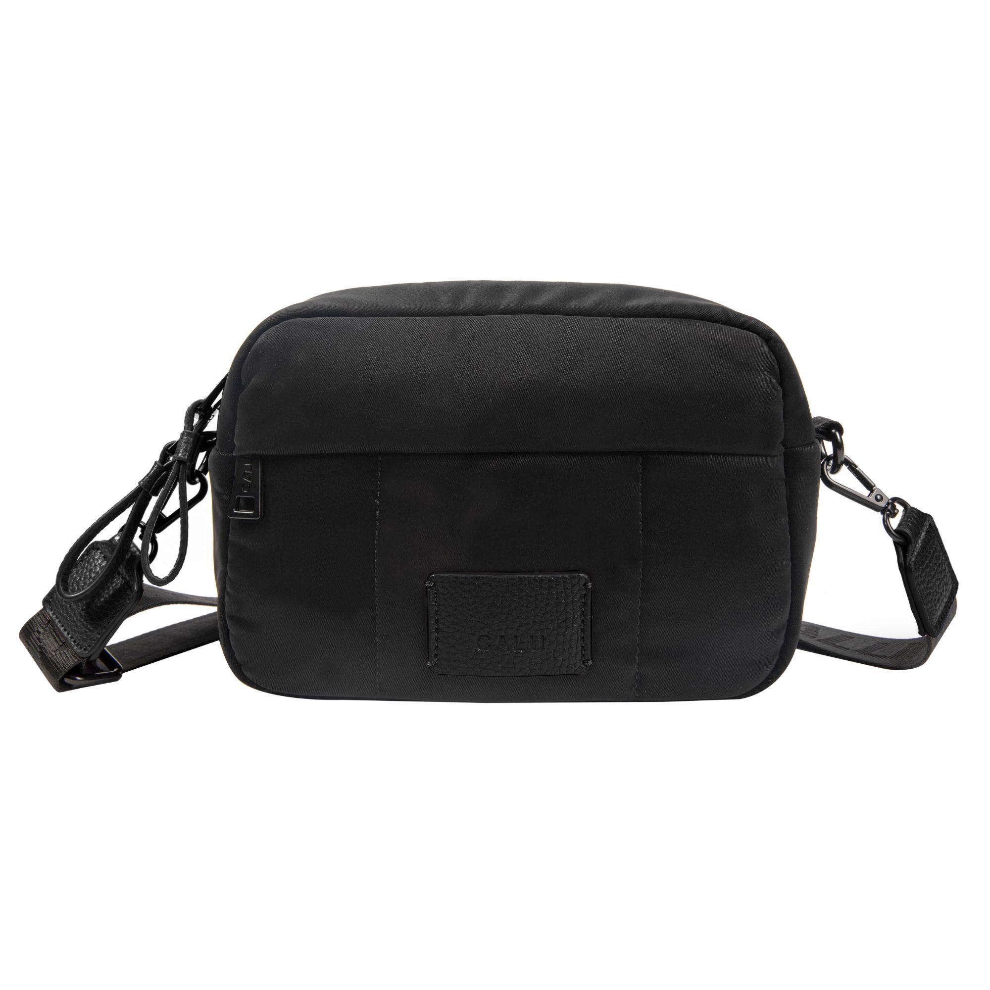 Cartera Bandolera Josephine Compacta Negro Calu-3