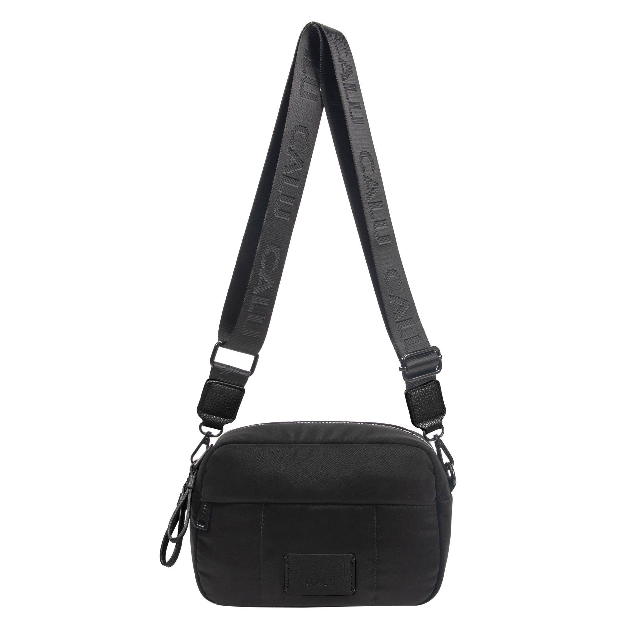Cartera Bandolera Josephine Compacta Negro Calu-3