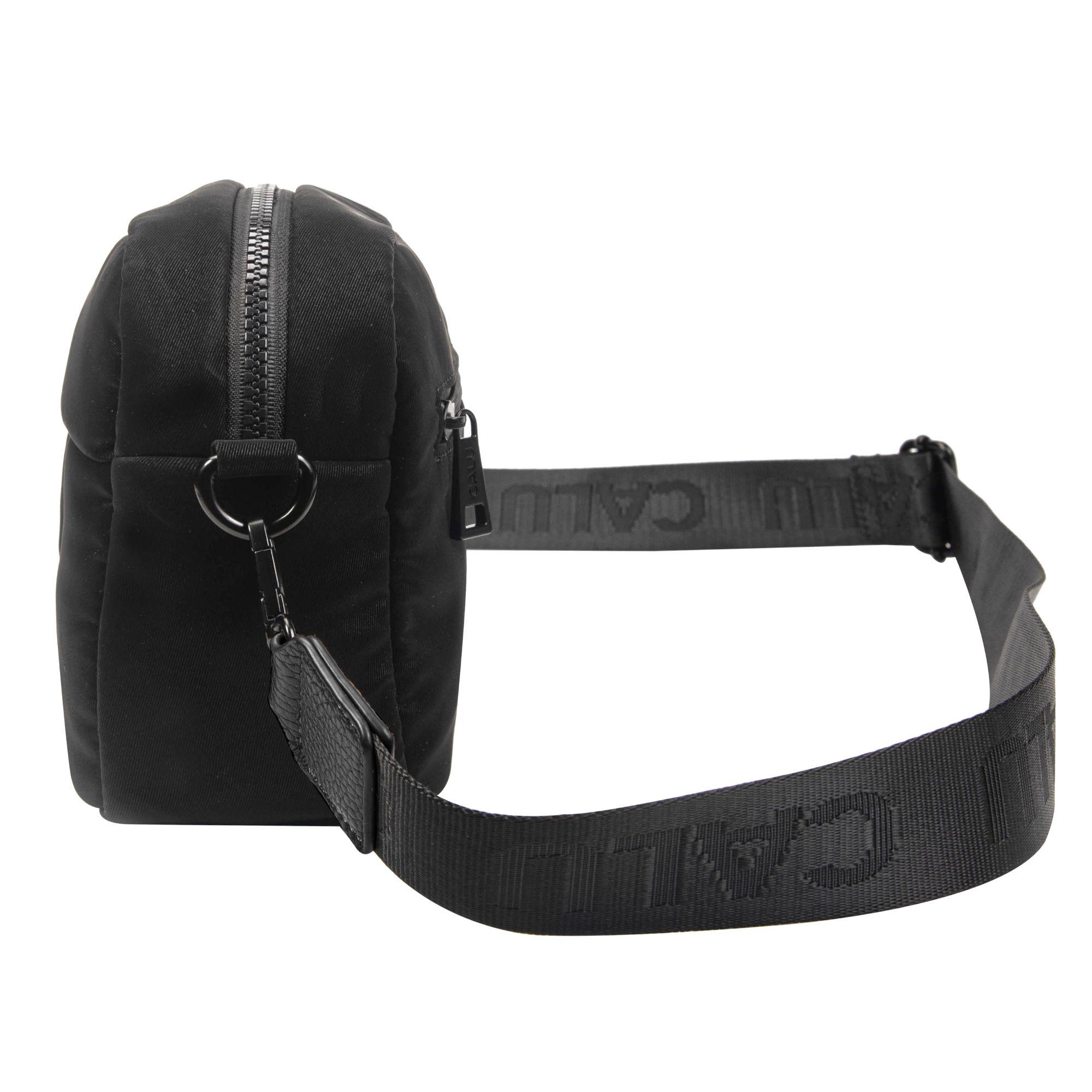 Cartera Bandolera Josephine Compacta Negro Calu-4