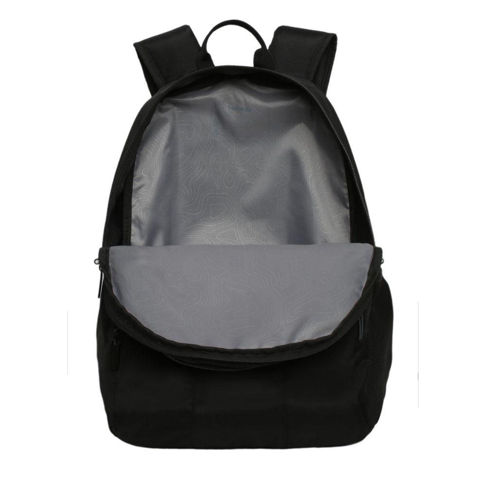 Mochila Compacta Chiron Negro Turquesa Head-2