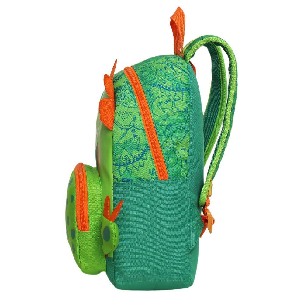 Mochila Infantil Niño Pop Cute Dino Verde Head-3