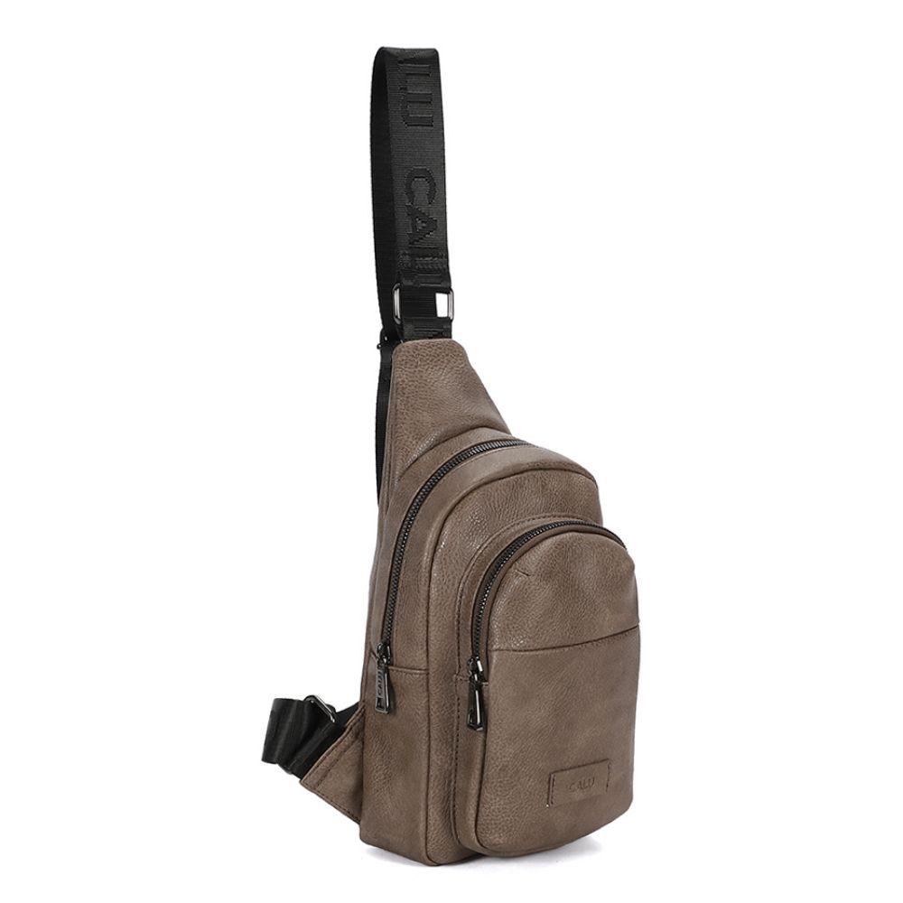 Mochila PU Cruzada Matilda Negro Calu-0