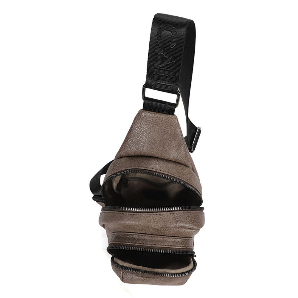 Mochila PU Cruzada Matilda Negro Calu-2