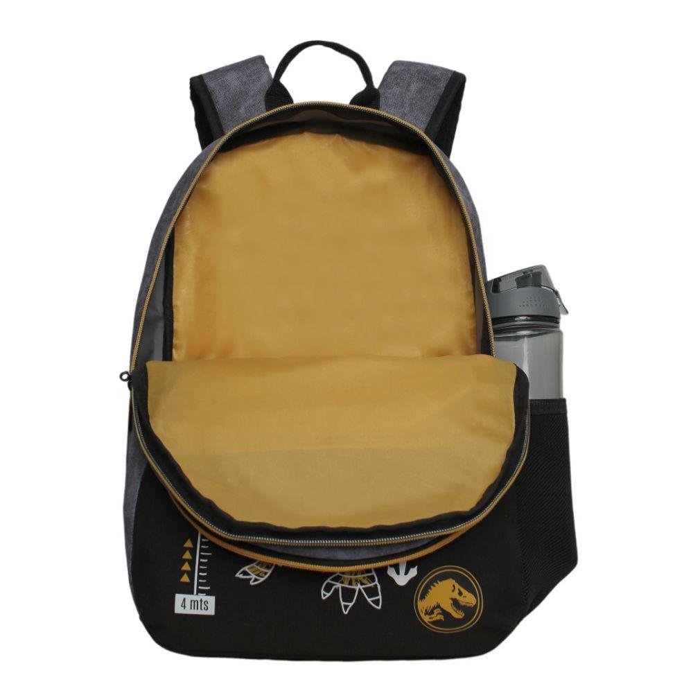Mochila Infantil Niño Balloon Dino Gris Head-2