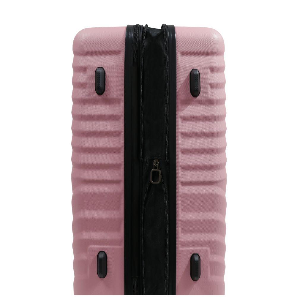 Maleta Viena S Expandible y TSA Malva Head-5