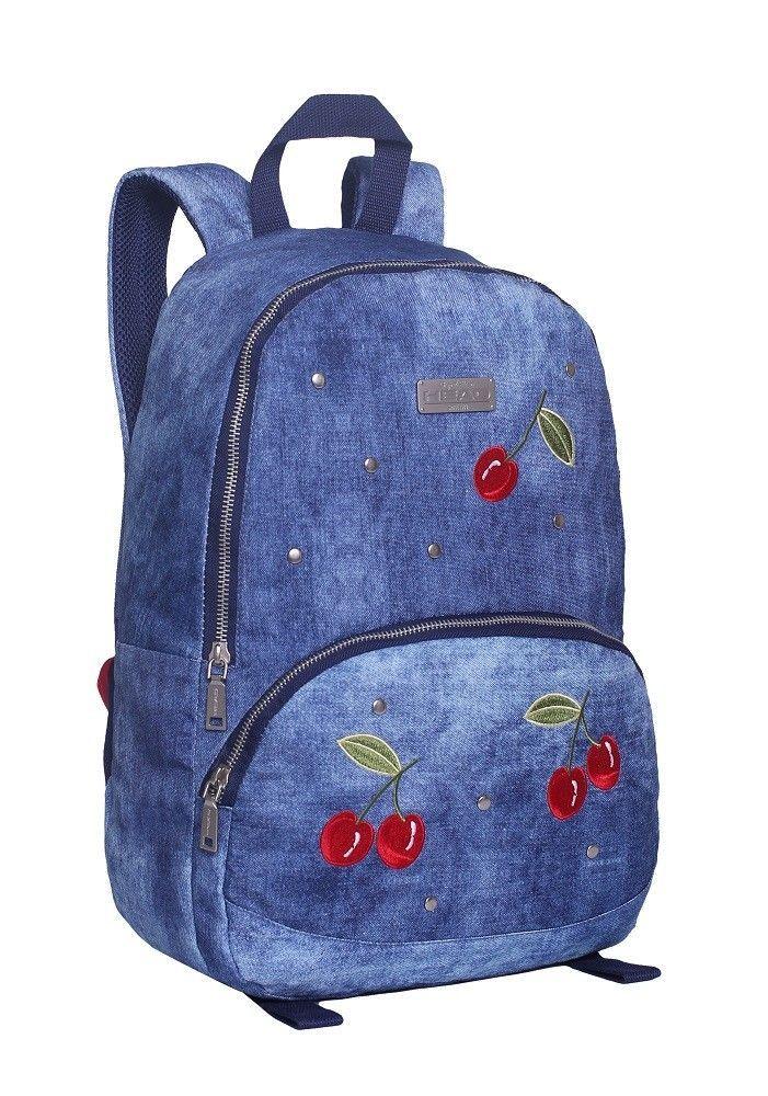 Mochila Cactus Azul Cherry Mujer Head   -0