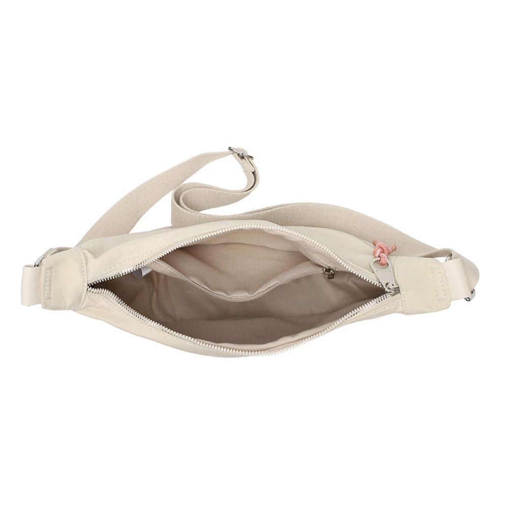 Cartera Bandolera Leonor Beige Rosado Calu-2
