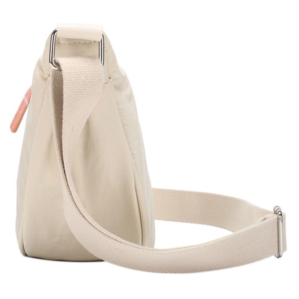 Cartera Bandolera Leonor Beige Rosado Calu-4