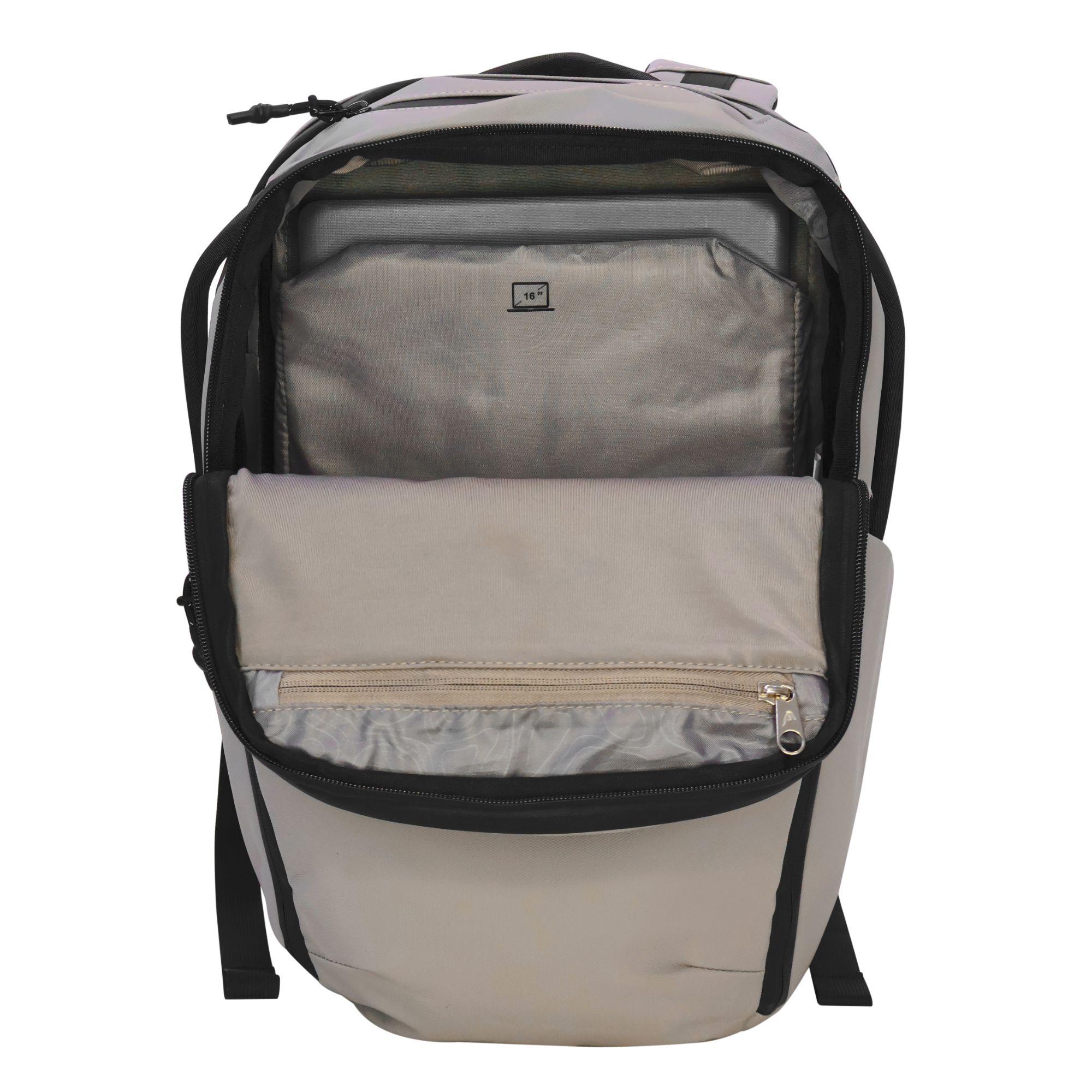 Mochila De Viaje Cabina Rover Bone Beige Head-4