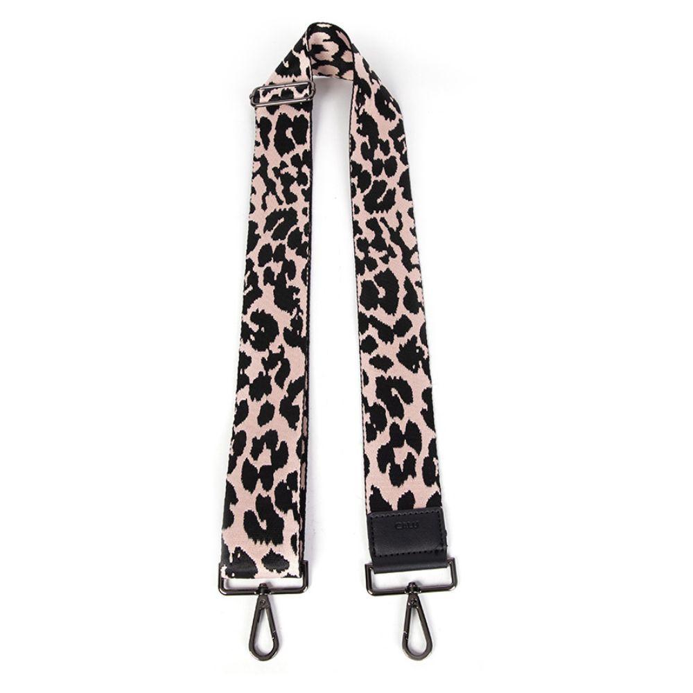 Correa Strap Cartera Fresno Leopardo Rosa Calu-1