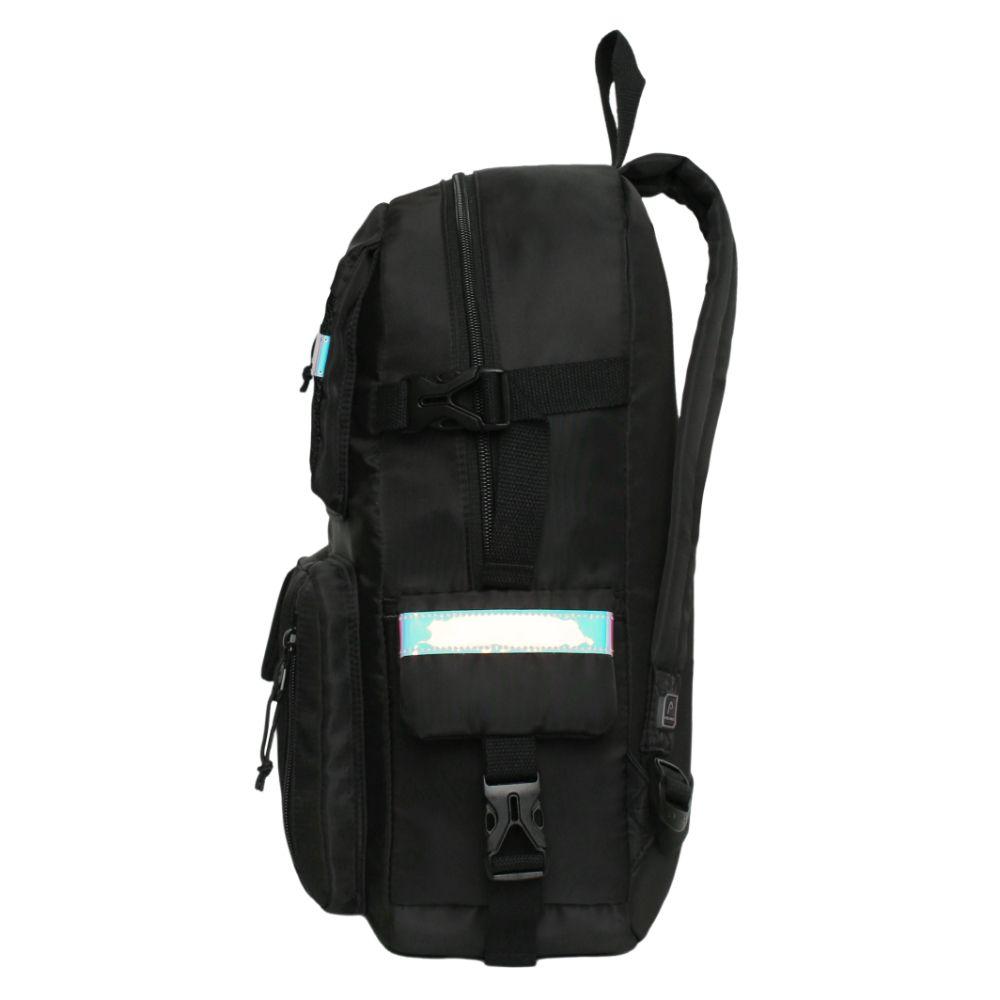 Mochila Mujer Kawaii Escalade Holográfica Negro Head-4