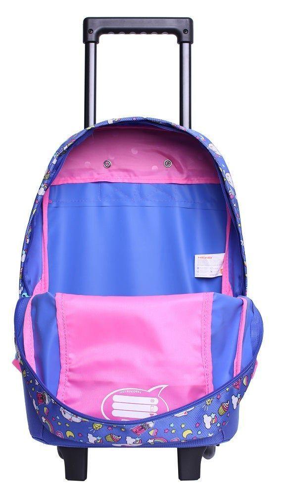 Mochila Niña Game Morado Kawaii Con Carro Head-2