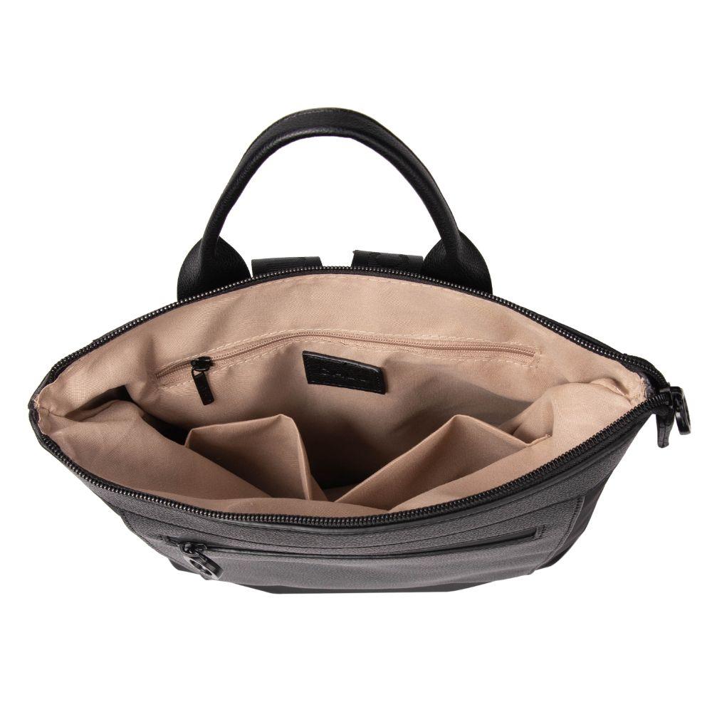 Mochila Cartera Becca Negro Calu-2