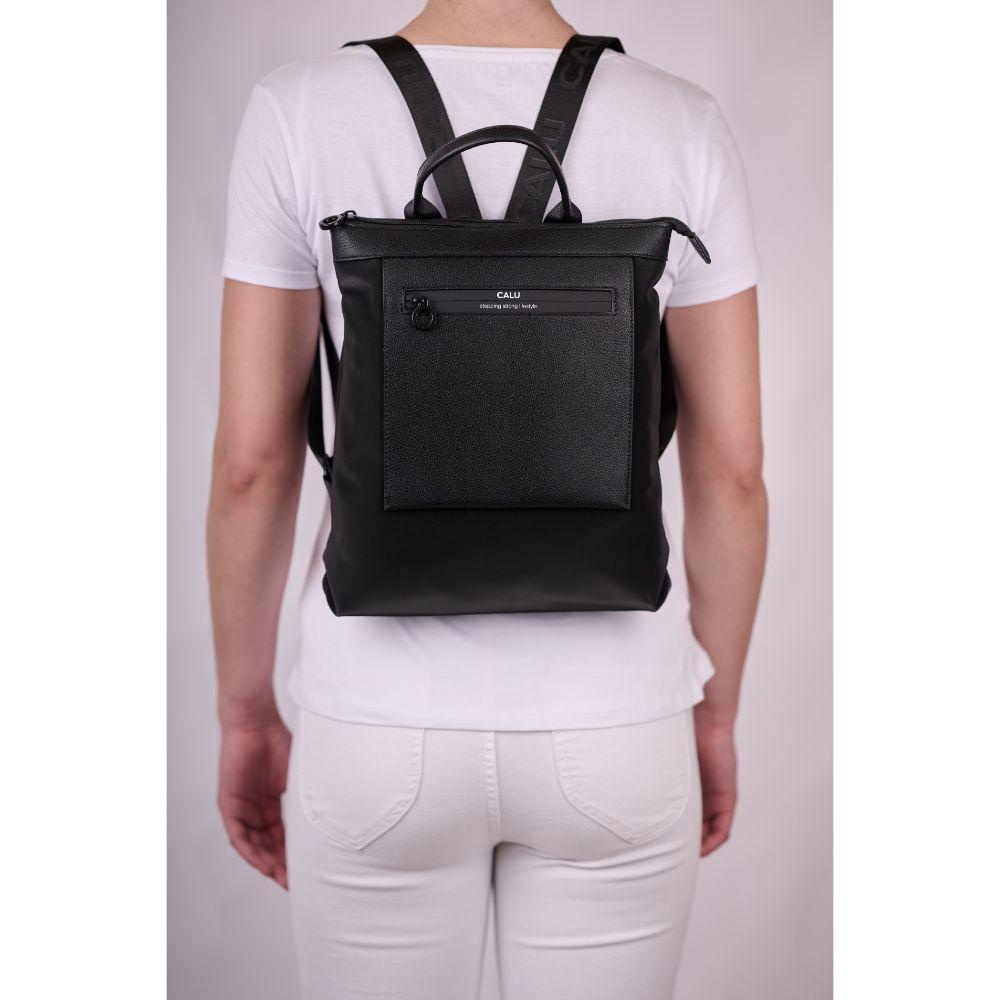 Mochila Cartera Becca Negro Calu-5