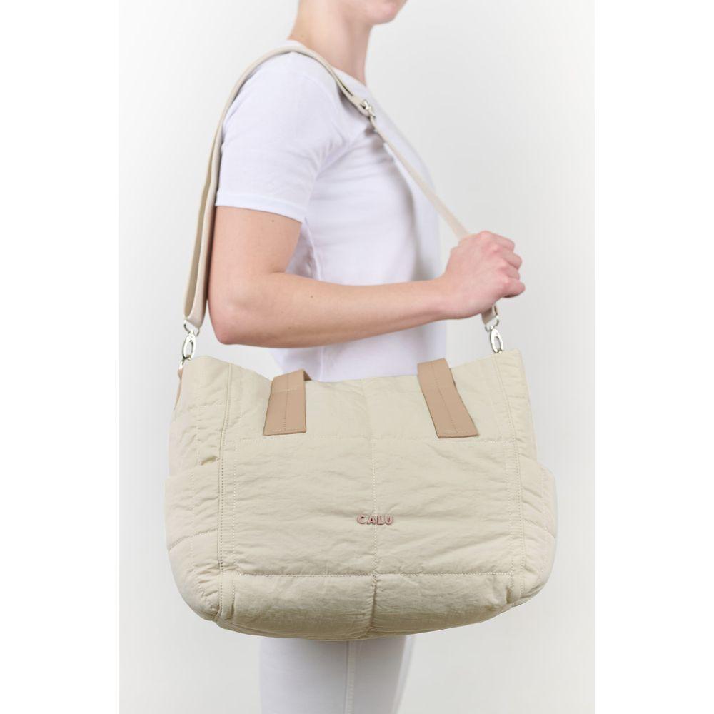 Cartera Tote Lauren Grande Beige Calu-5