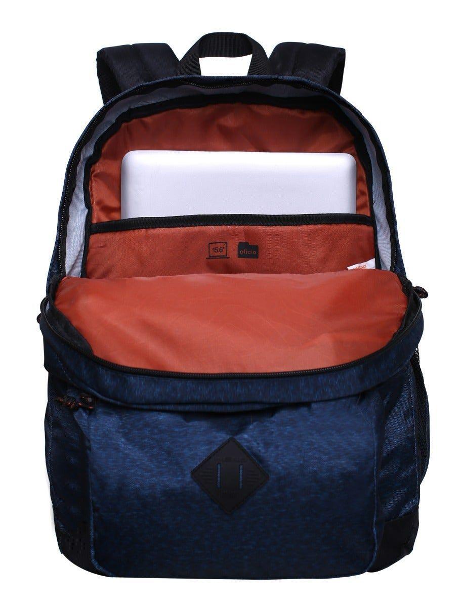 Mochila Gladiator 22 Melange Azul Head-2