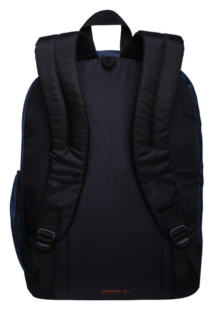 Mochila Gladiator 22 Melange Azul Head-6