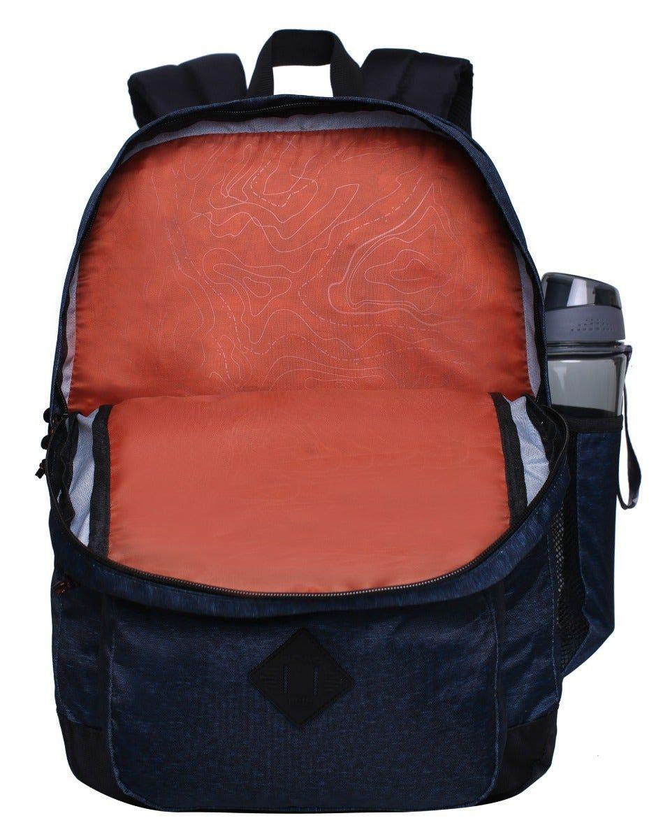 Mochila Gladiator 22 Melange Azul Head-3