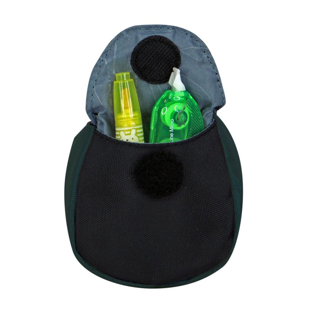 Estuche Lapicero Cronos Verde Petroleo Head-2