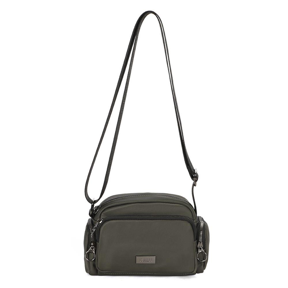 Cartera Bandolera Pamela Verde Oscuro Calu-3