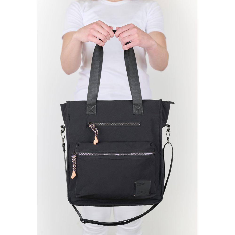 Cartera Tote Dorothea Negro Calu-6