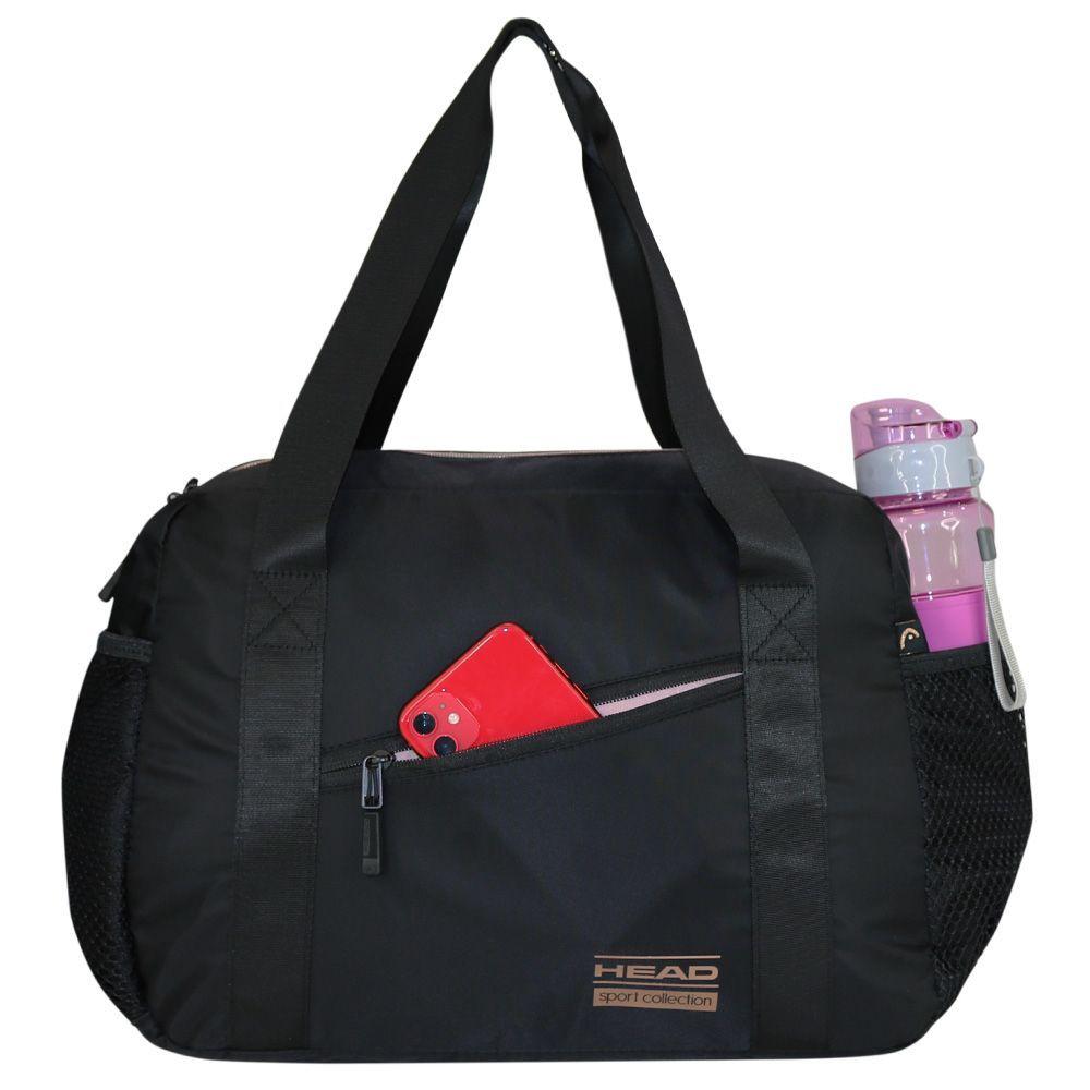 Bolso Deportivo Mujer Gradient Negro Rose Gold Head-3