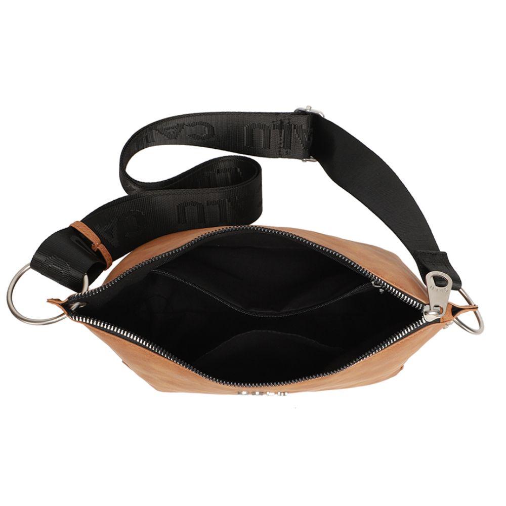 Cartera Bandolera Adisa PU Desgastado Camel Calu-2