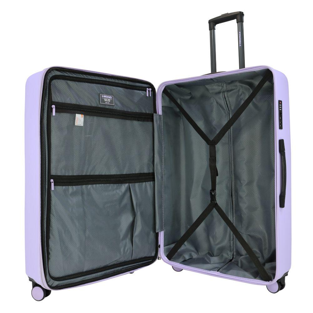 Maleta Toronto XL Expandible y TSA Lila Head-2
