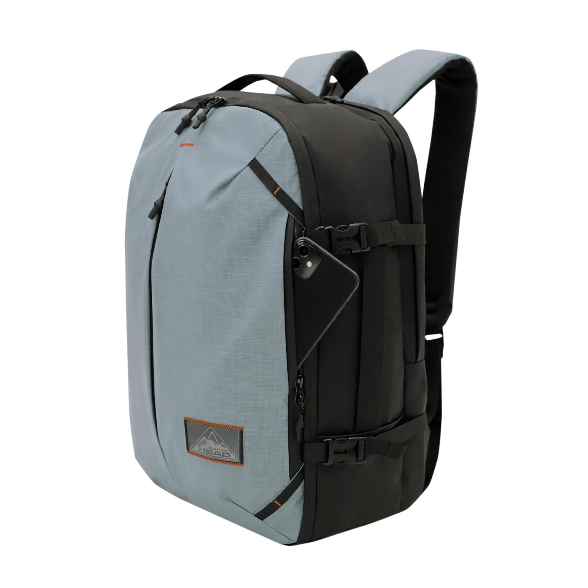 Mochila de Viaje  Fiero  Waterproof Celeste Head-2