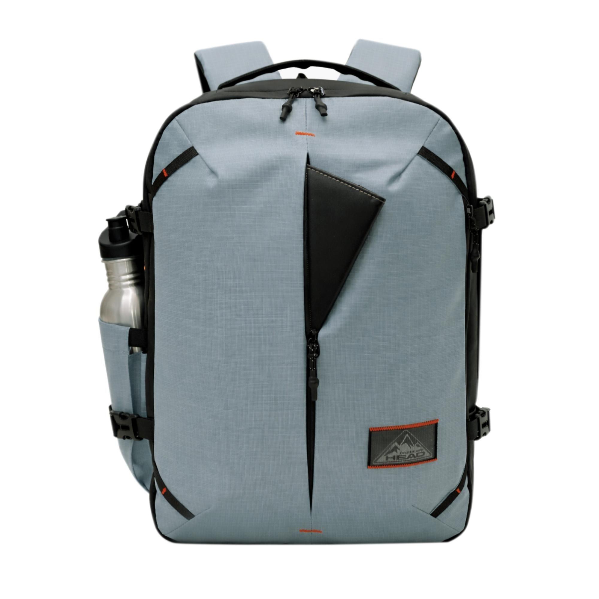 Mochila de Viaje  Fiero  Waterproof Celeste Head-3