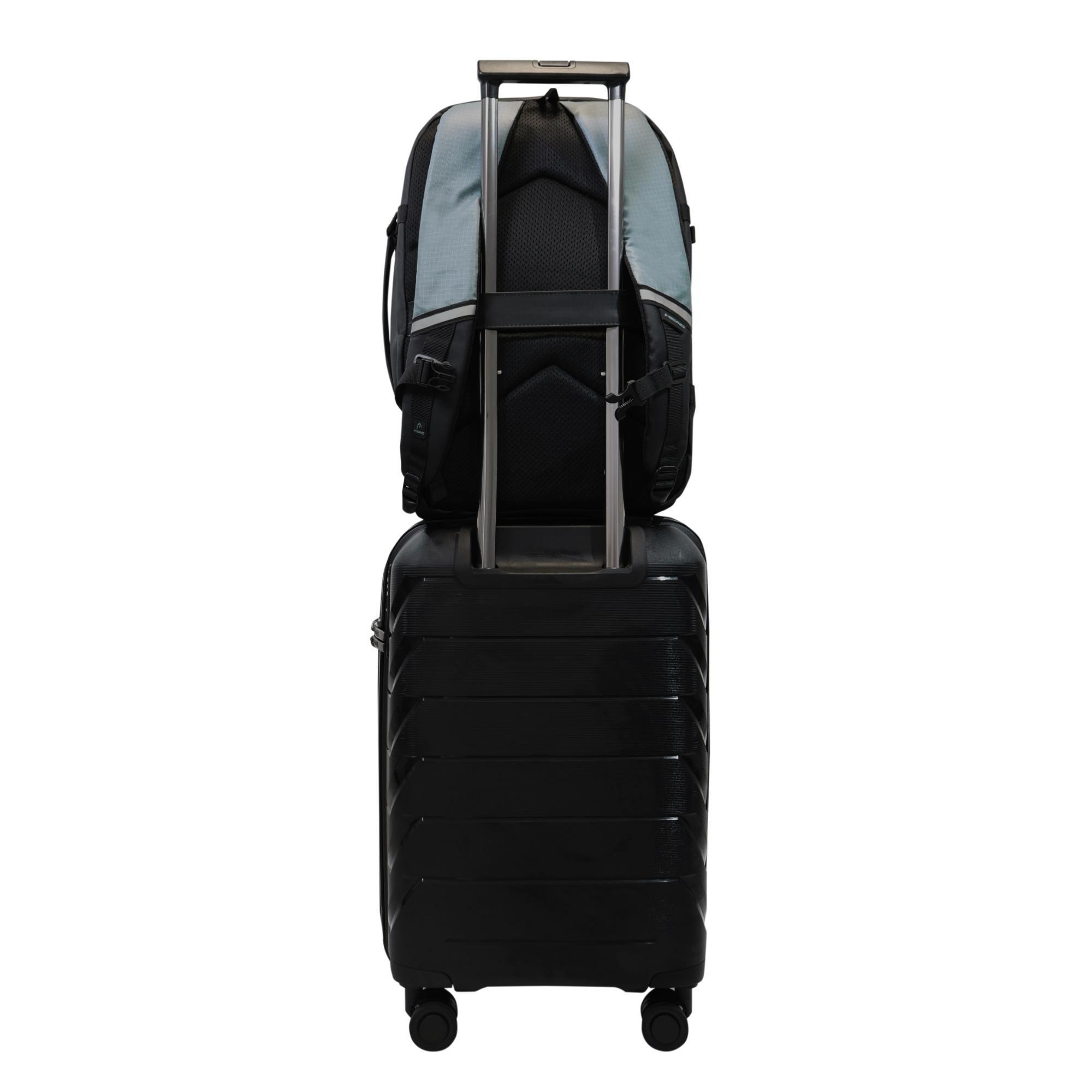 Mochila de Viaje  Fiero  Waterproof Celeste Head-9