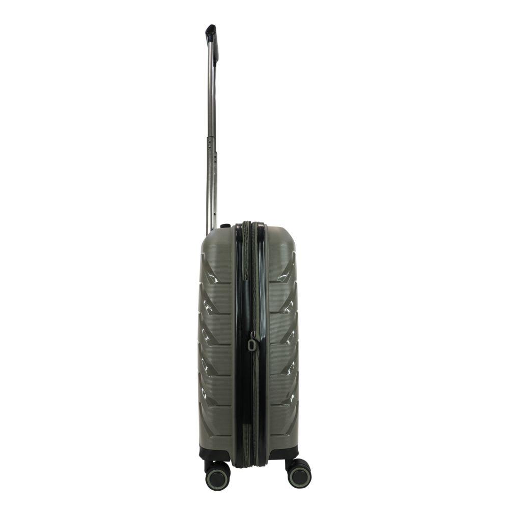 Maleta Cabina Ucrania S Expandible TSA Verde Militar Head-2