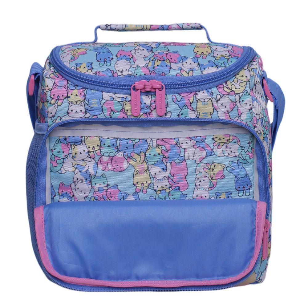 Lonchera Escolar Freeze Cutie Cat Lavanda Head-1