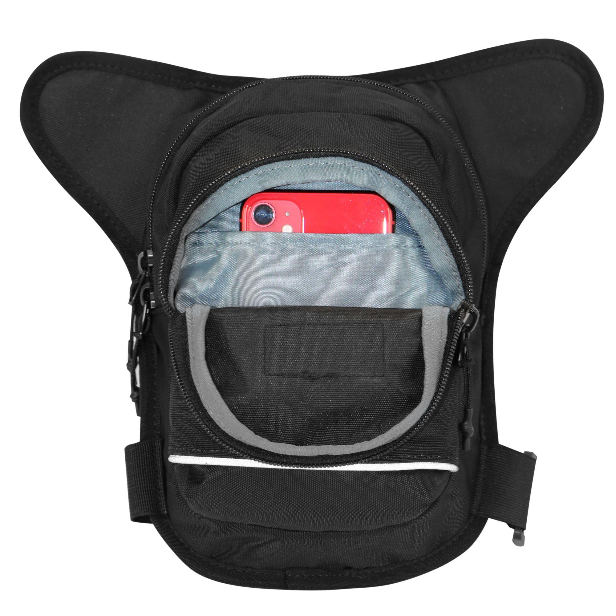Bolso Muslera Banano Ride Negro Head-3