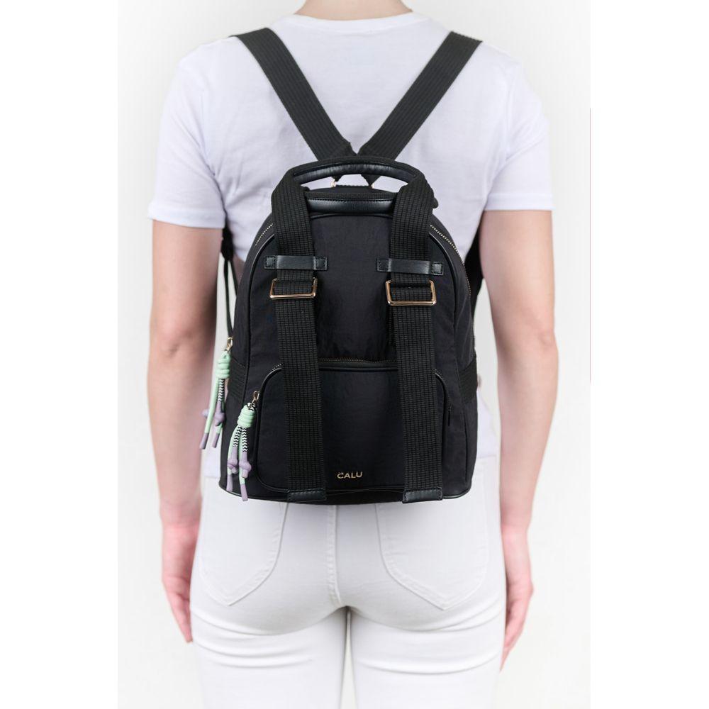 Mochila Mujer Ophelia Pastel Negro Calu-5