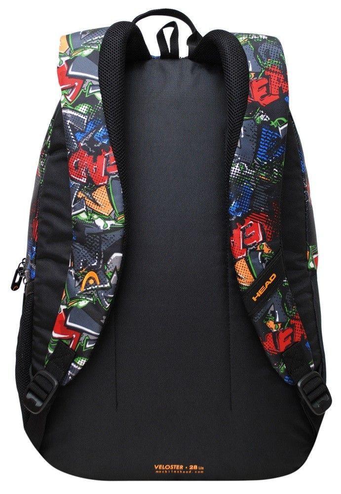 Mochila Urbana Veloster Negro Street Head   -4