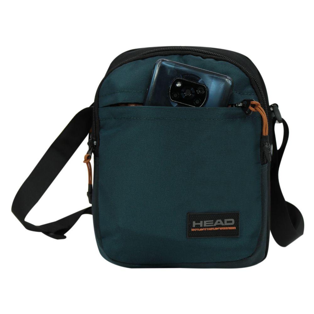 Bolso Cruzado Magnus 4 Verde Petroleo Head-2