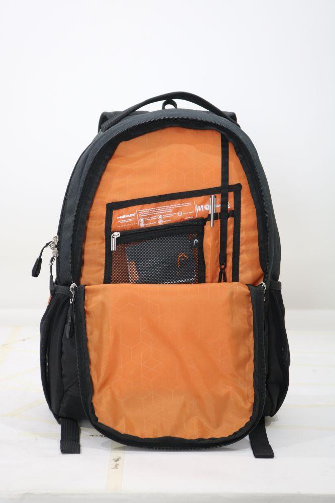 Mochila Porta Laptop Legend Gris Melange Head-3
