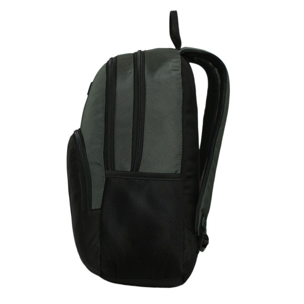 Mochila Compacta Chiron Verde Musgo Reverse NegroHead-3