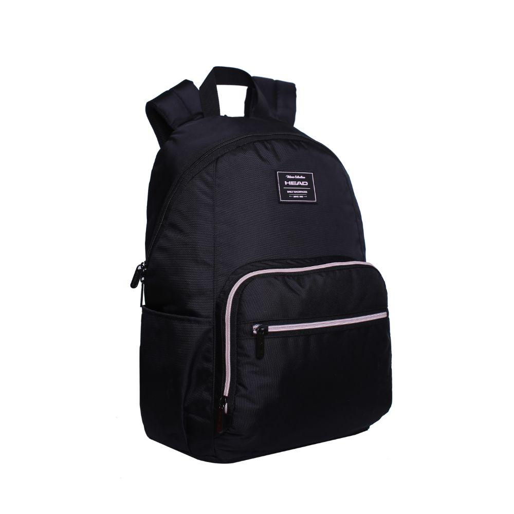 Mochila Prius Negro Plata Head-0