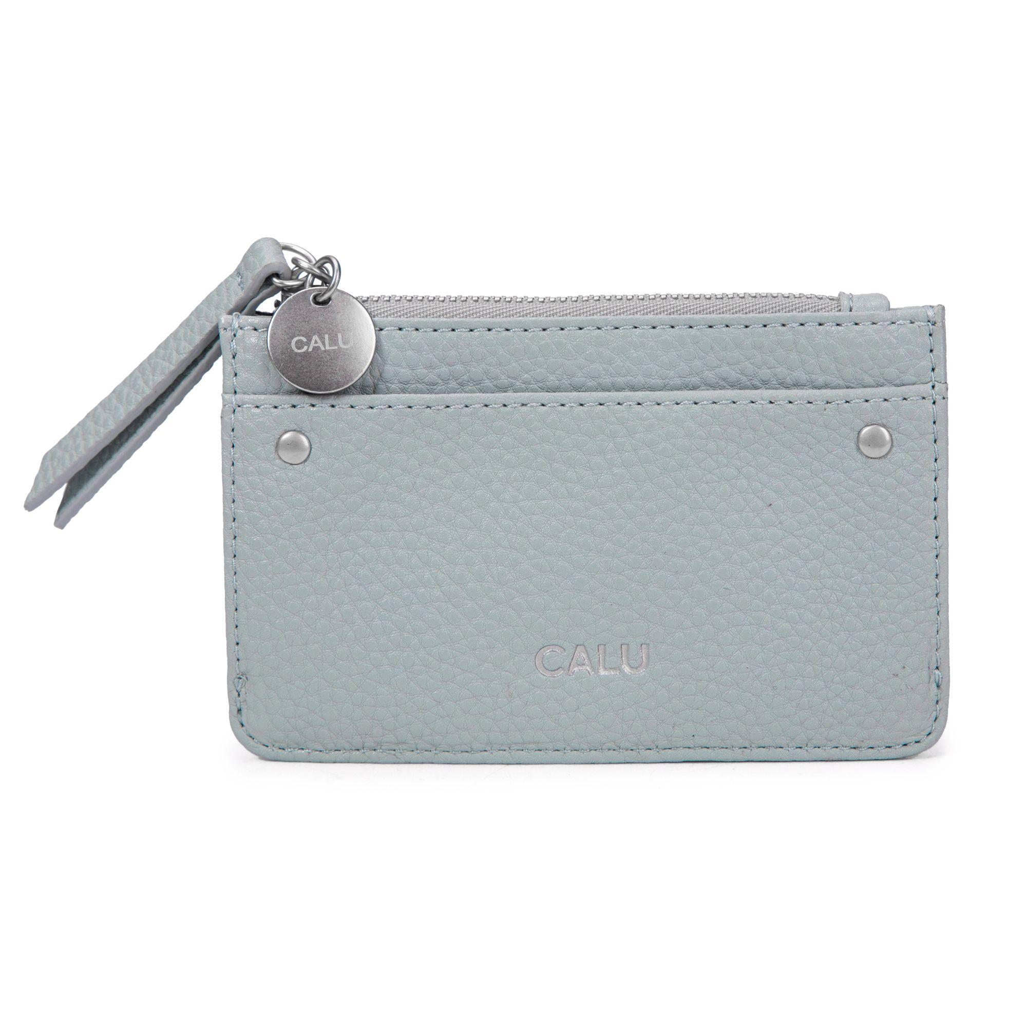 Billetera Tarjetero Sophie PU Dusty Verde Calu-3