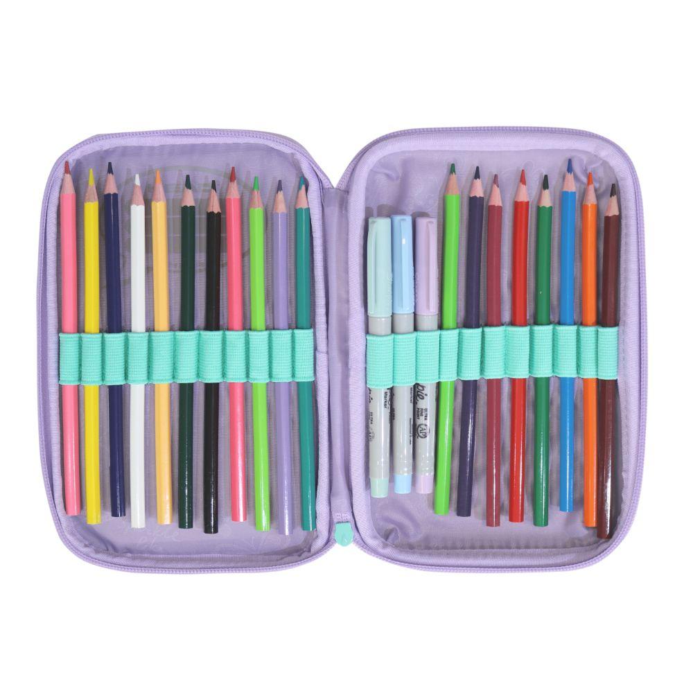 Estuche Duro Infantil Mujer Box Gatos Pastel Head-2