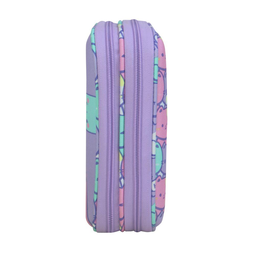 Estuche Duro Infantil Mujer Box Gatos Pastel Head-4