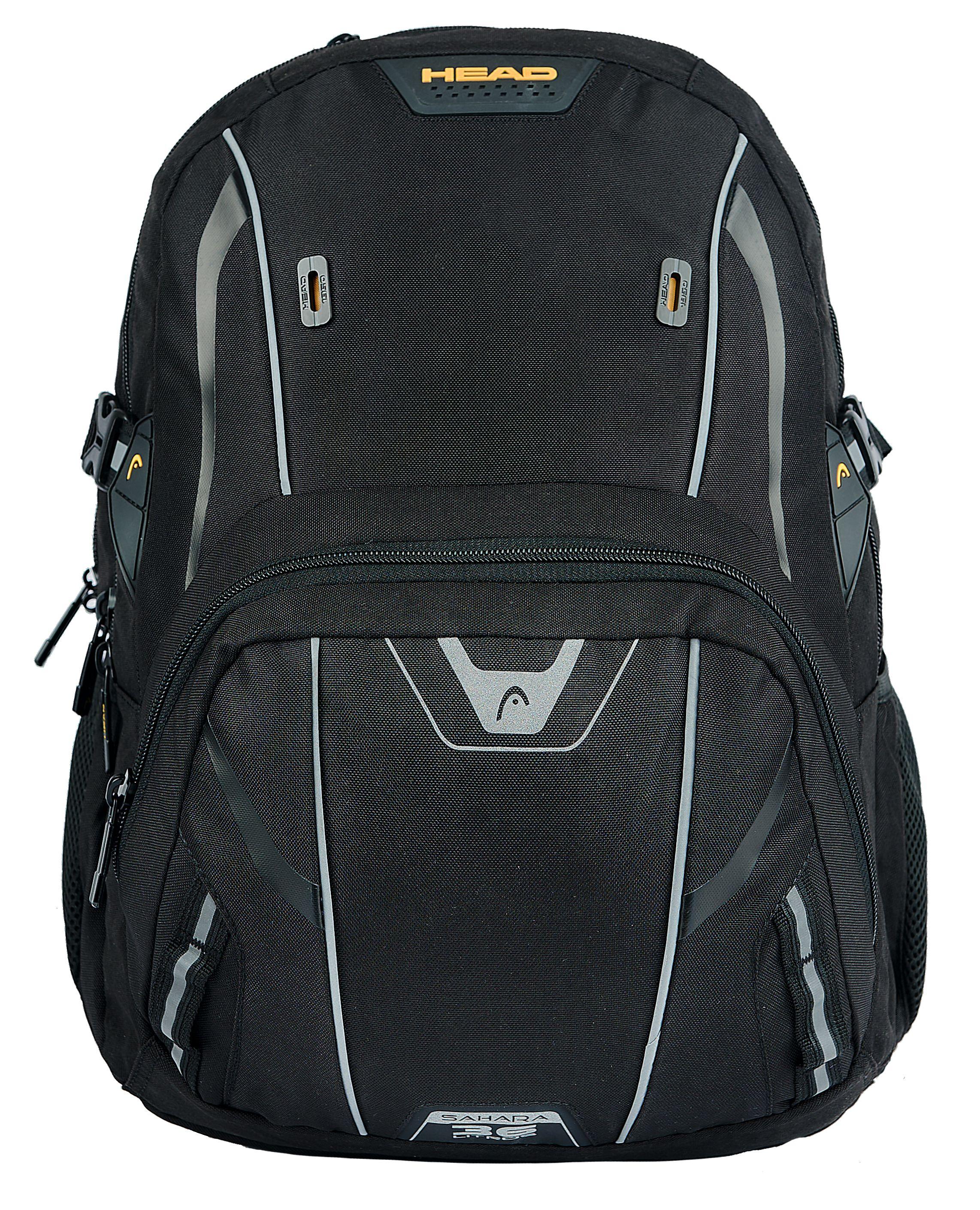 Mochila Porta Laptop Sahara Negro Head-1