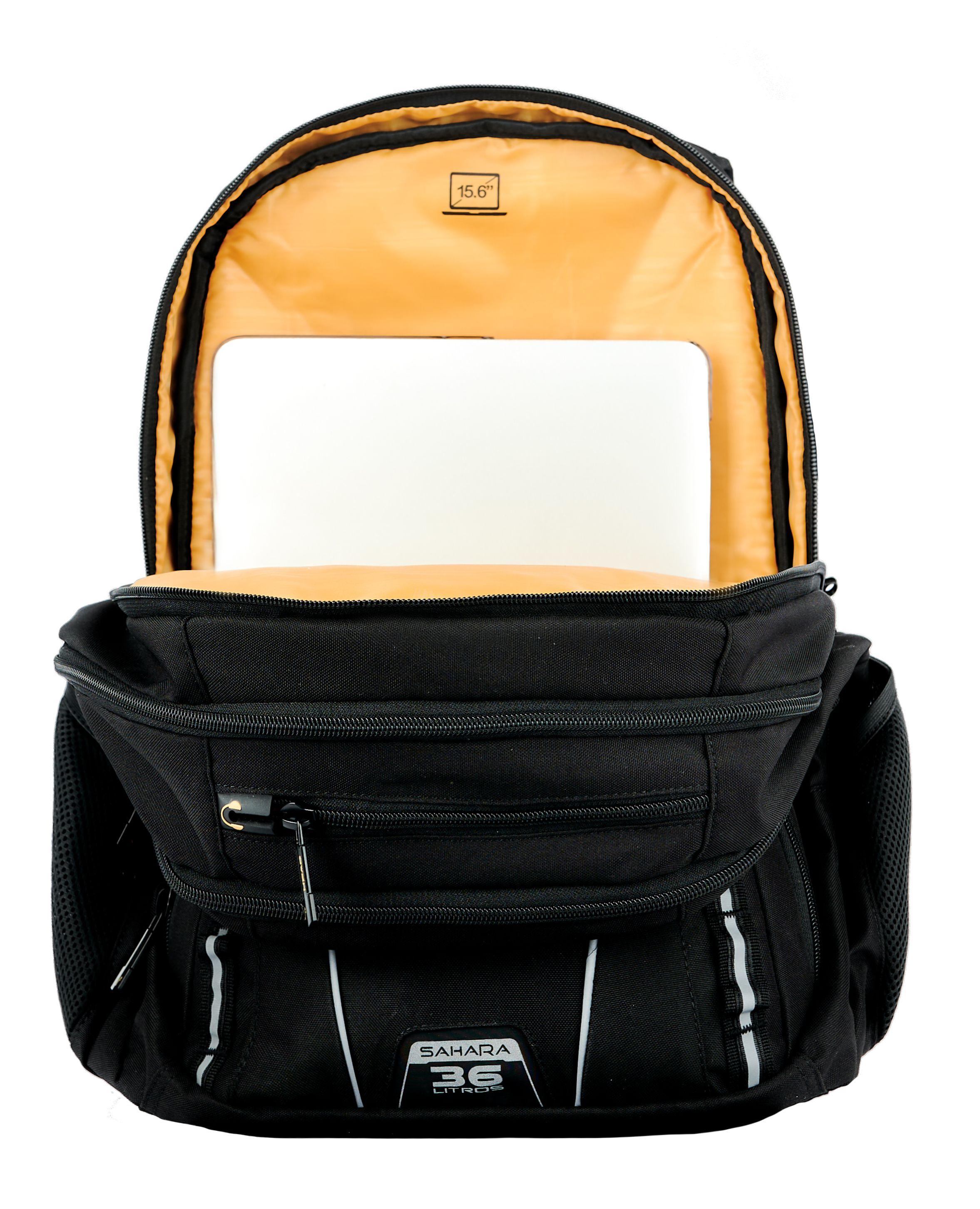 Mochila Porta Laptop Sahara Negro Head-3