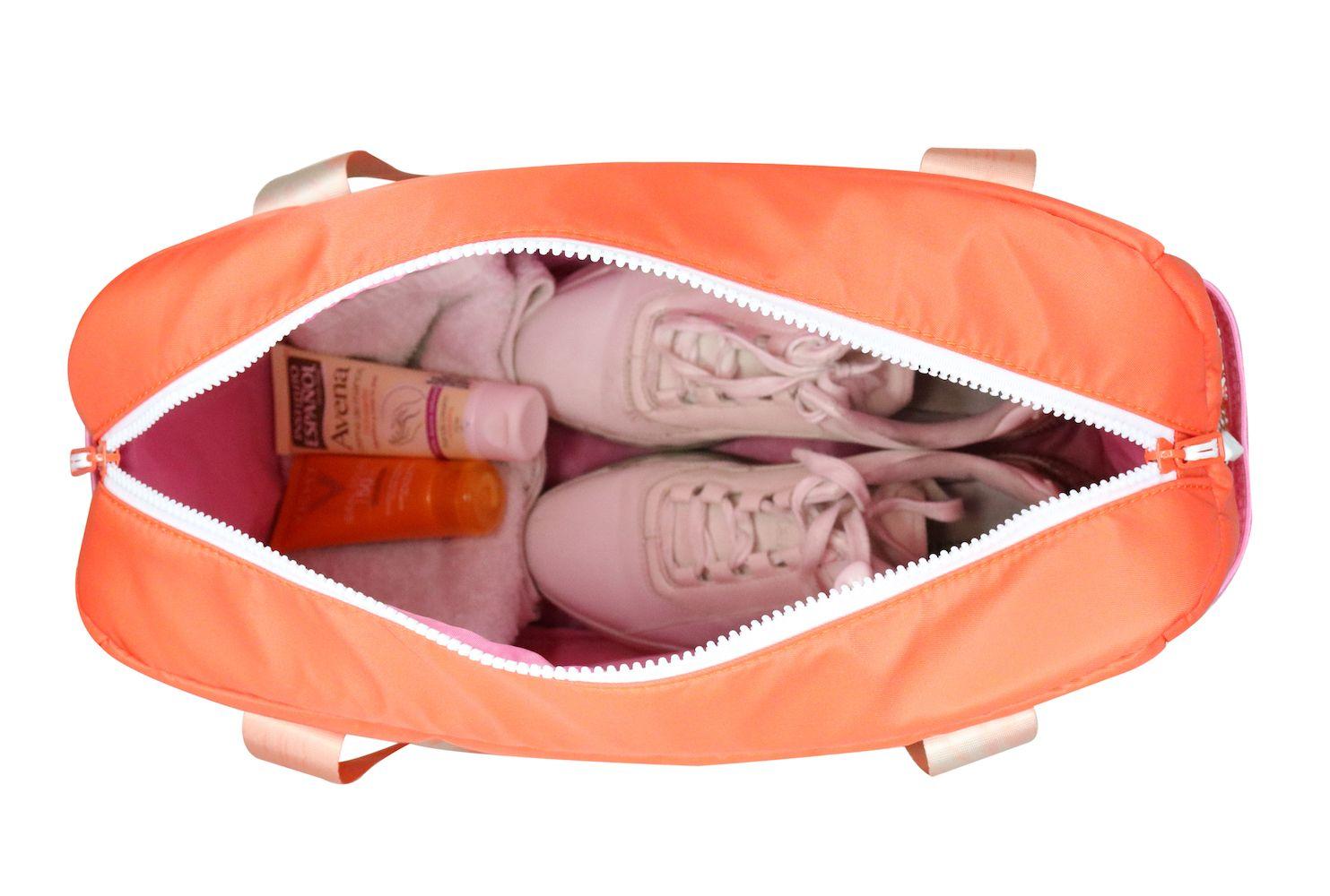 Bolso Deportivo Gradient Coral Mujer Head-2