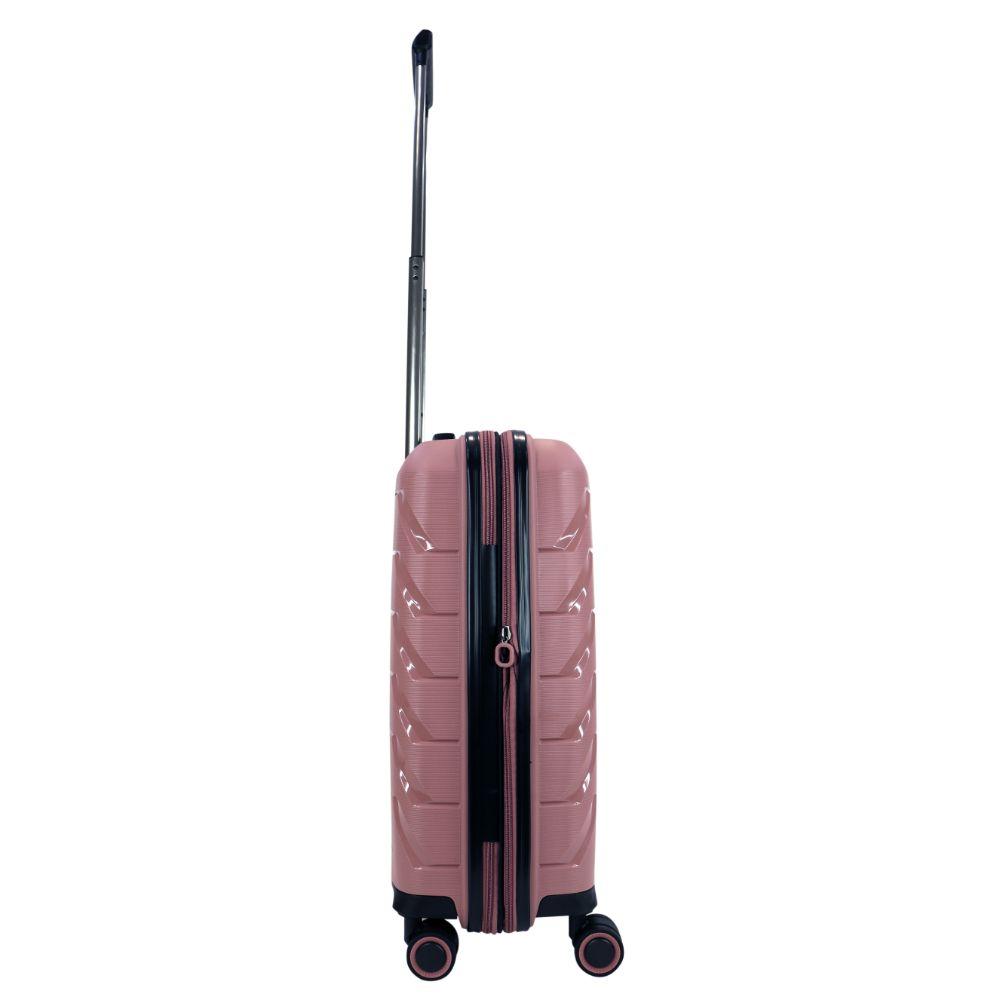 Maleta Cabina Ucrania S Expandible TSA New Malva Head-2