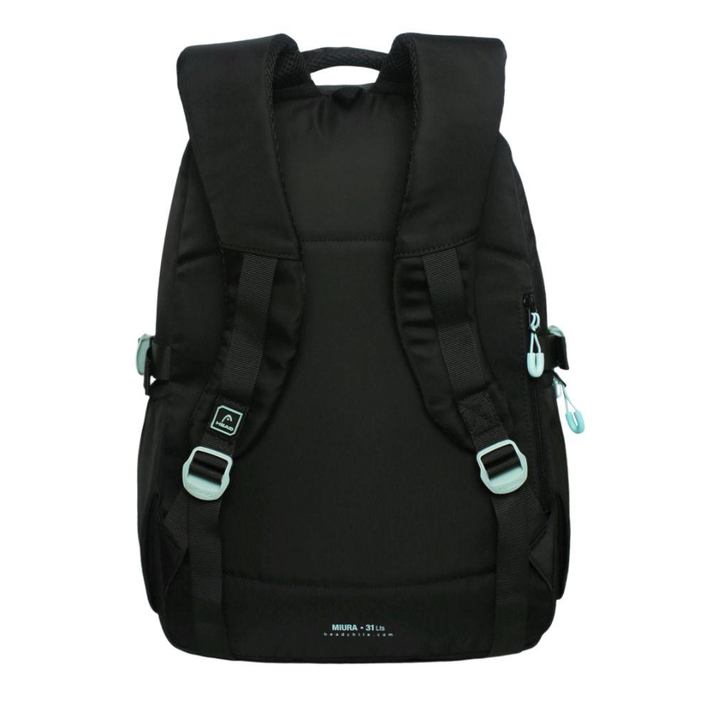Mochila Mujer Notebook Miura Negro Menta Head-5